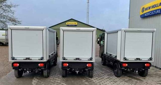 Van body used for maintenance operations